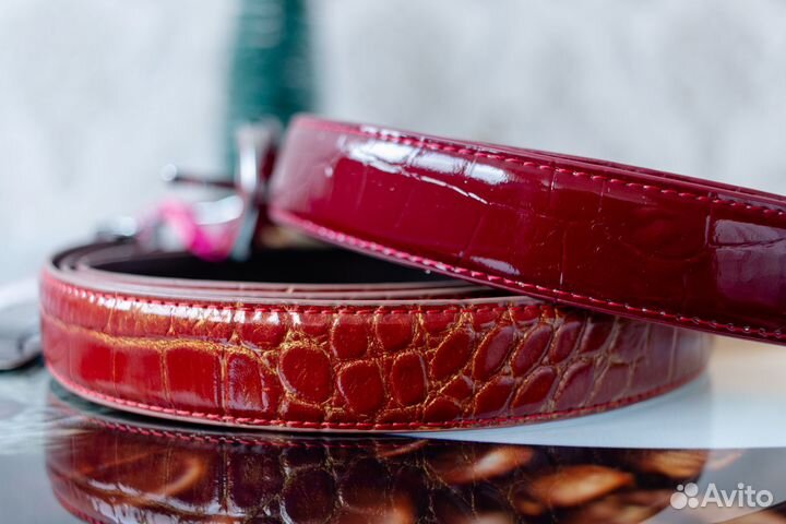 Ремень женский кожаный