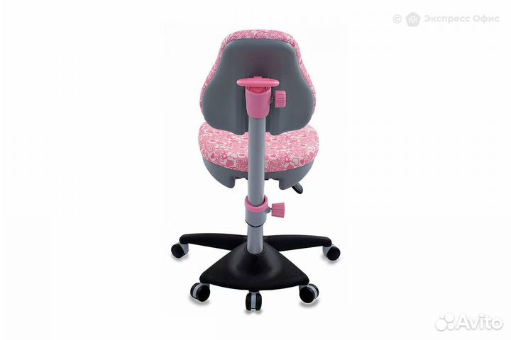 Кресло компьютерное детское Бюрократ KD-2/PK/heart