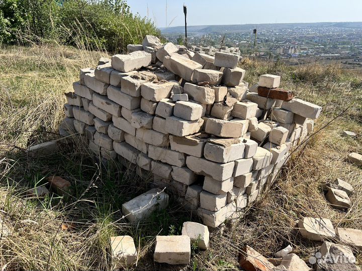 Кирпич силикатный б/у