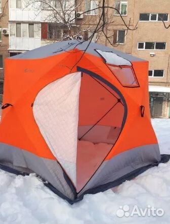 Палатка Куб Трехслойная 240 х 240
