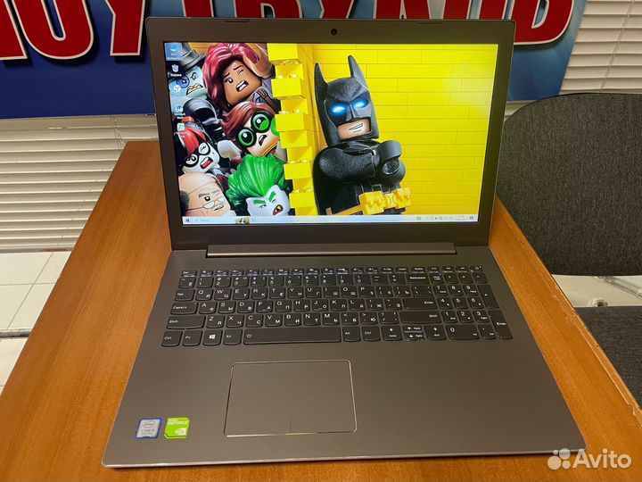 Мощный игровой ноутбук Lenovo / i5 / IPS