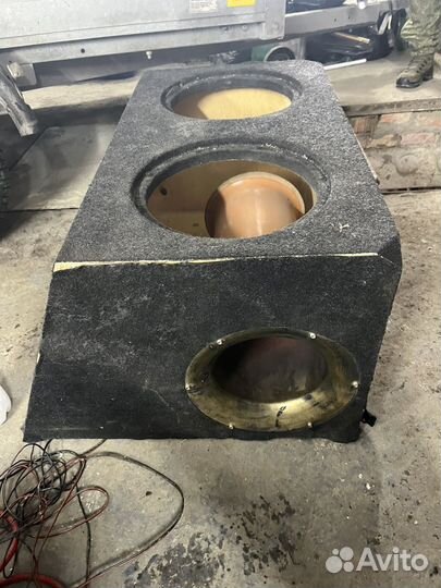 Короб для сабвуфера 2 х 12