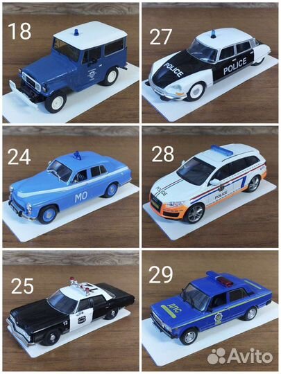 Полицейские машины мира