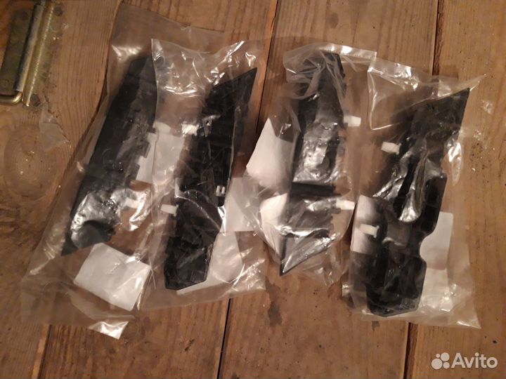 Кио рио направляющие переднего бампера в наличие