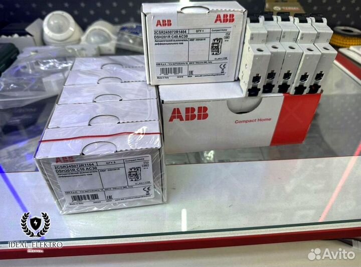 Автоматы абб Диф автомат узо партия D44