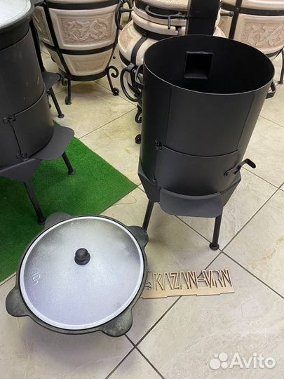 Казан чугунный 10 литров