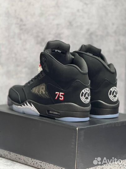 Кроссовки Nike Air Jordan 5 зимние (Арт.77784)