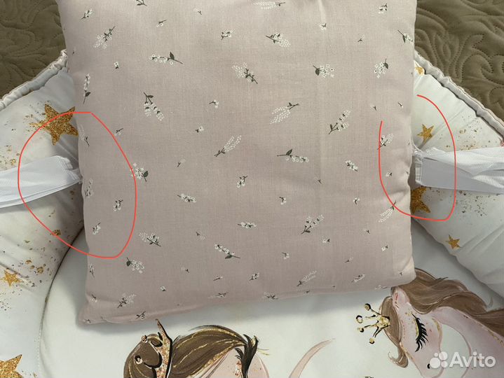 Бортики в детскую кроватку и кокон гнездышко