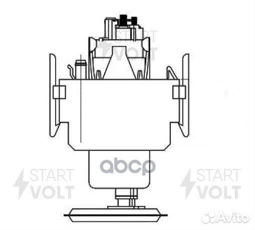 Бензонасос BMW E34 SFM 2705 startvolt