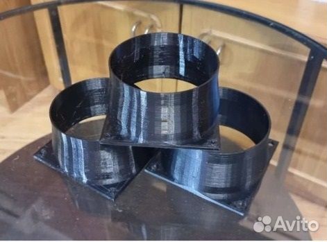 Переходник / фланец с вентилятора Майнера на гофру