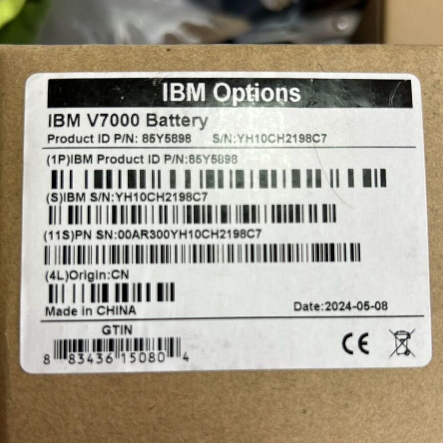 [85Y5898] Батарея Ibm V7000 85y5898 00ar301 00ar302 (25г)
