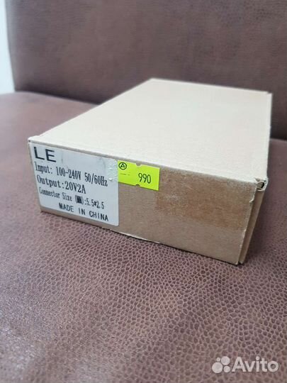 Блок питания для ноутбука Lenovo 20V 2A