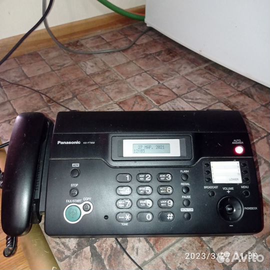 Факс panasonic в идеальном рабочем состоянии