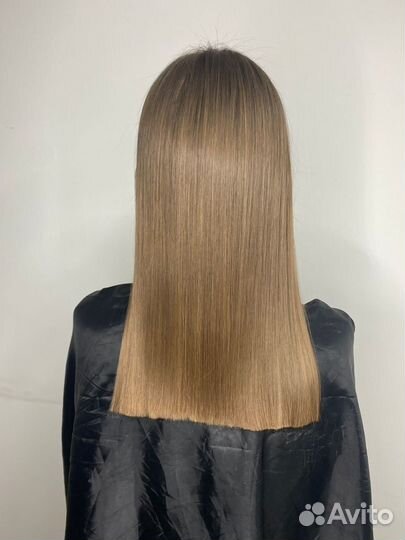 Кератиновое выпрямление волос/ ботокс