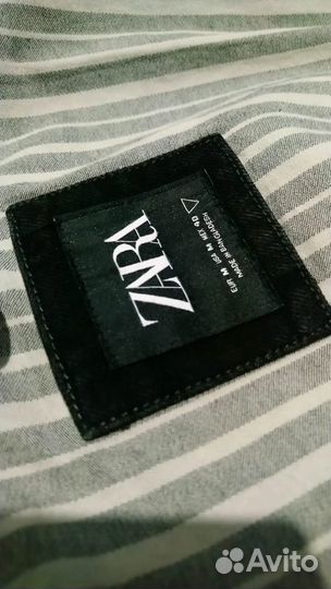 Джинсовка zara мужская