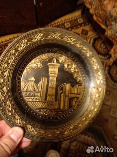Тарелка старинная