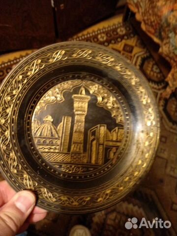 Тарелка старинная
