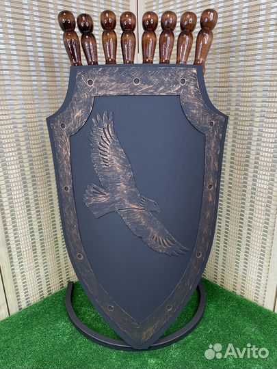 Подставка для шампуров Щит-Орел