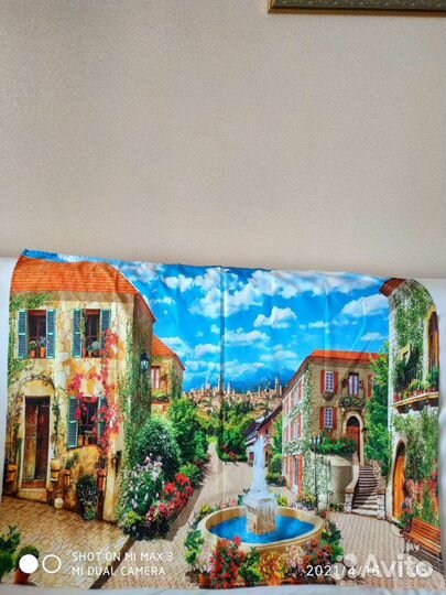 Картина на ткани шёлк разм. 72*92