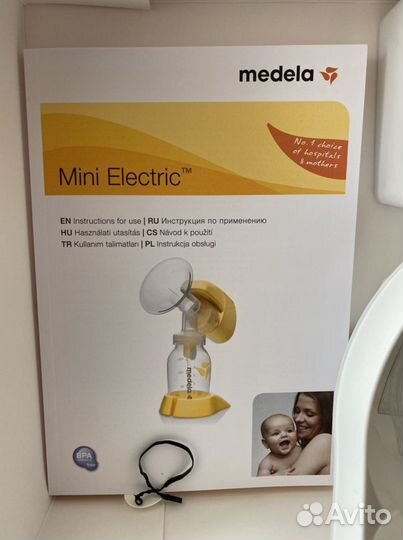 Молокоотсос электрический mini electric medela