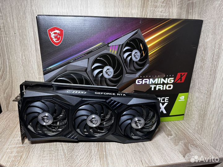 MSI GeForce RTX 3070 Ti gaming X trio 8G