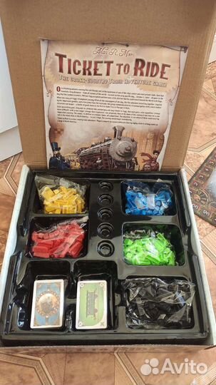 Настольная игра Ticket to Ride Америка. Новая