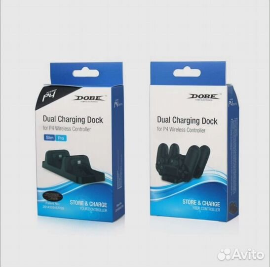 Зарядная станция для джойстиков/геймпадов PS4