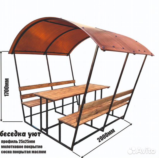 Беседка садовая для дачи