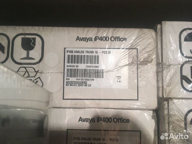Новые блоки атс AvaYA IP400 office разные