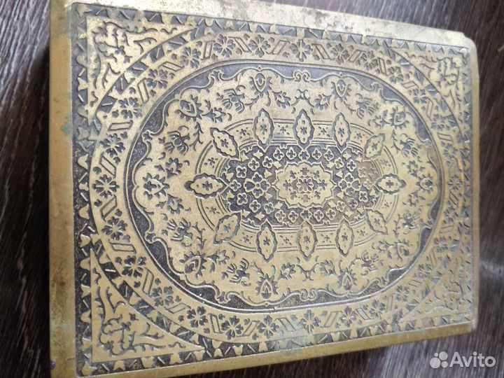 Старинная шкатулка с содержимым до 1917 года