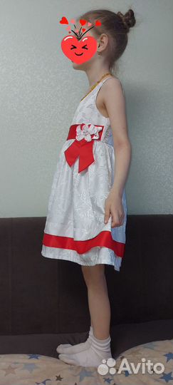 Платье праздничное для девочки 110
