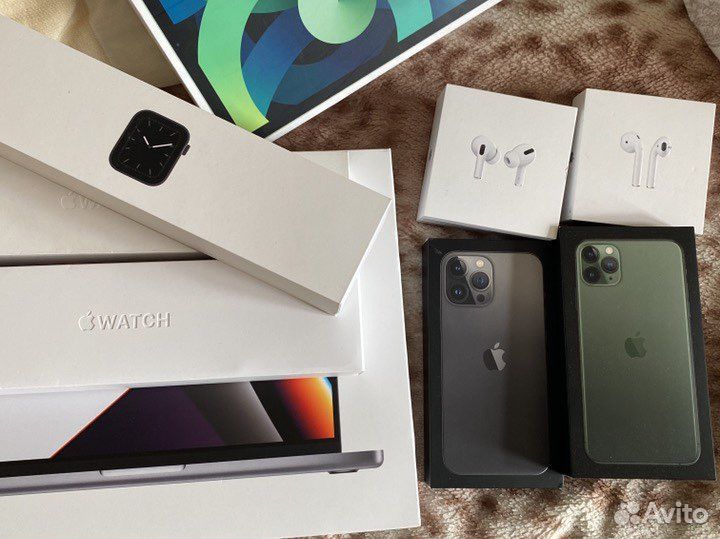 Коробки от apple