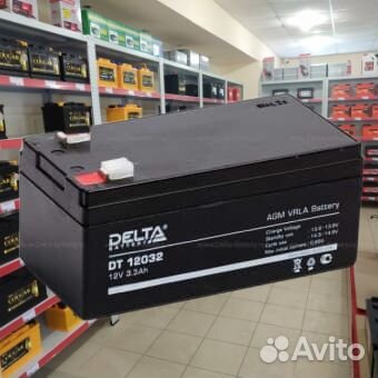 Аккумулятор ибп delta DT 12032 12V 3.3Ah