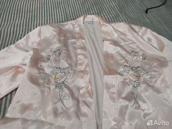 Шелковый халат 42-46