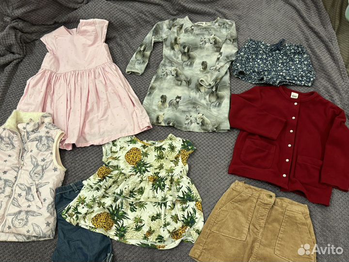 Пакет фирменной одежды 98-104,110 Molo, H&M, Next