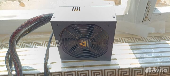 Материнская плата с процессором + блок питания