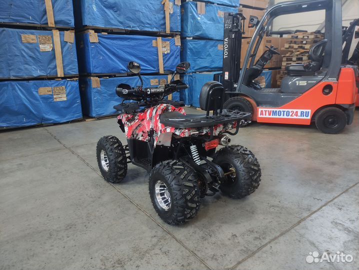 Квадроцикл Хаммер 125 (Красный)