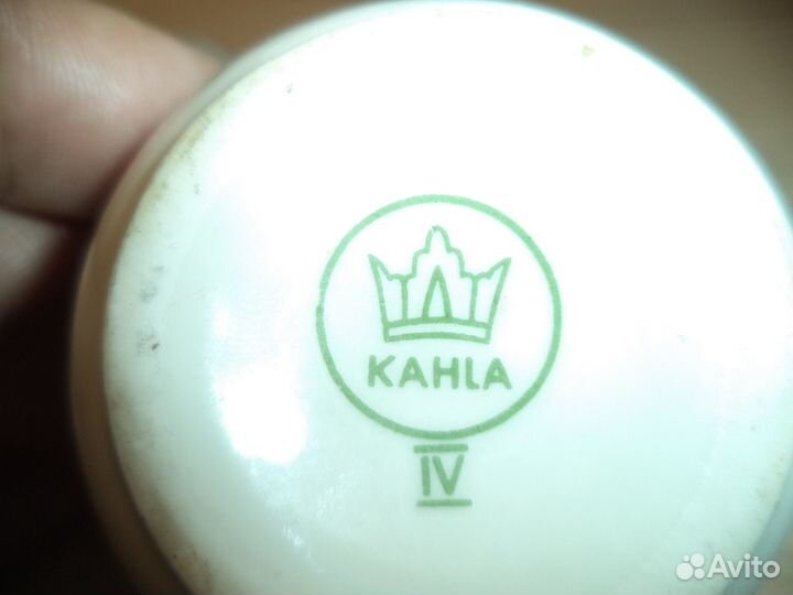 Набор для специй фарфор kahla ГДР винтаж.+ Солонка