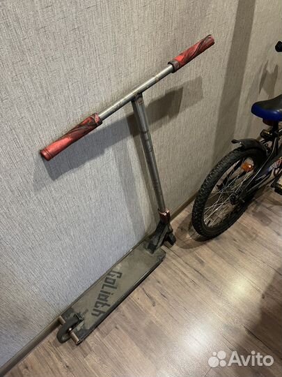 Трюковой самокат tech team goliath