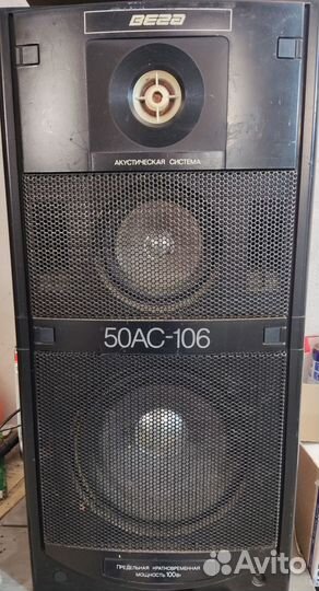 Колонки Вега 50ас-106