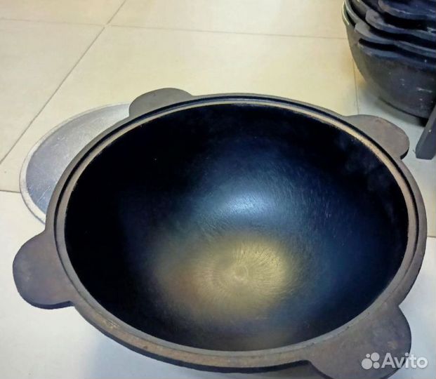 Казан чугунный 8 литров