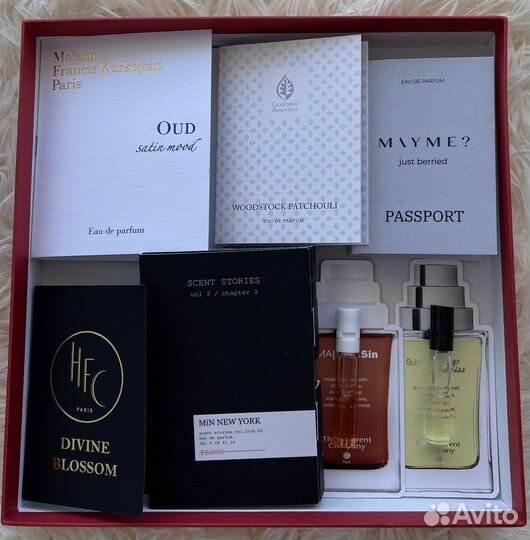 Парфюм пробники и миниатюры