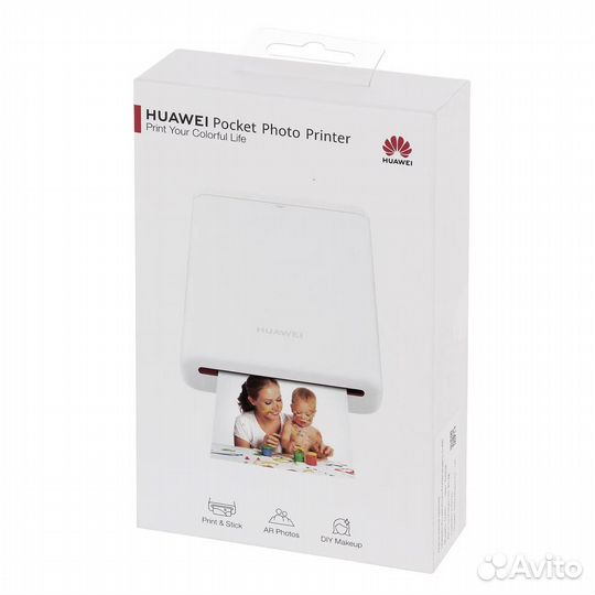Компактный фотопринтер huawei Pocket Photo CV80
