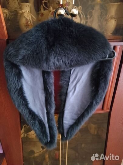 Меховой воротник песец