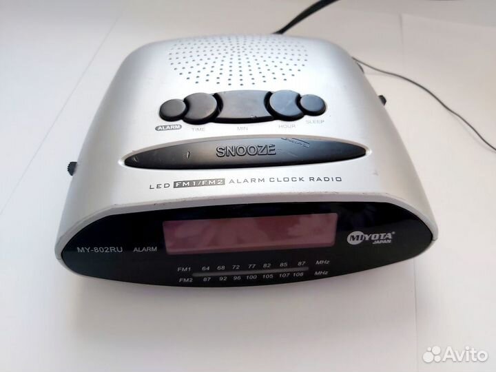 Радиобудильник Miyota MY-802RU