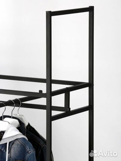 Стеллаж для одежды в стиле Лофт A22120-06-чдс (220