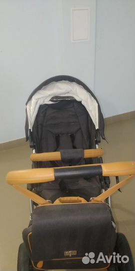 Коляска 2в1 hoco Jana Grafphite fishbone