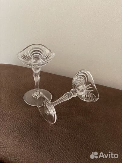 Подсвечник хрусталь. Италия