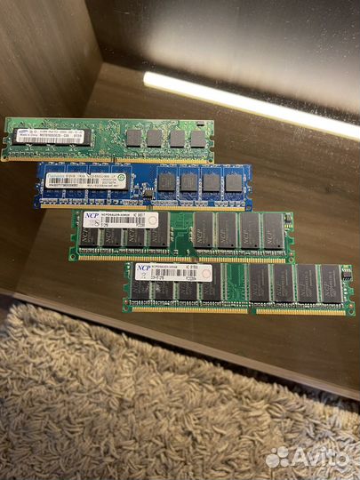 Оперативная память DDR2 512mb (4шт)