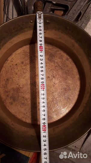 Таз латунный, керосинка